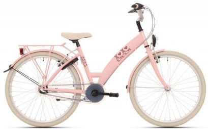 uitzetten Avonturier Giet Bikefun 24inch Meisjes Lots of Love - Nexus 3 - Laak Bike