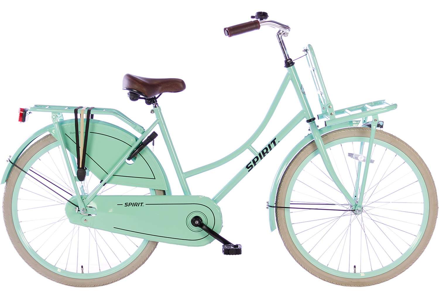 B.C. Doe het niet Nevelig Spirit Omafiets Groen 26 inch - Laak Bike