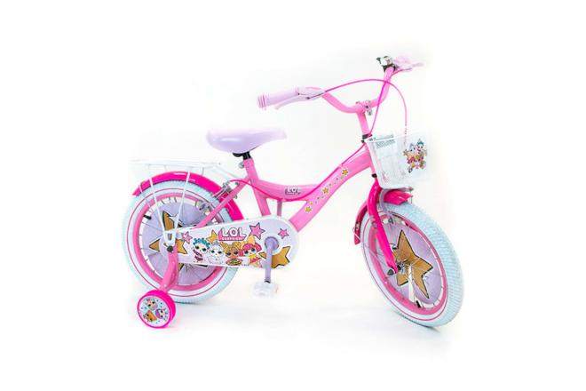 Vertrouwelijk ethiek Cornwall LOL Surprise Kinderfiets - Meisjes - 16 inch - Roze - 2 handremmen - Laak  Bike